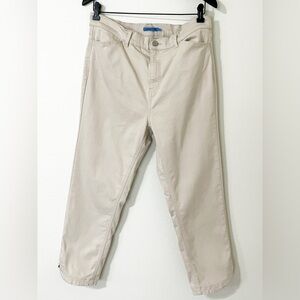 J McLaughlin Cropped Khaki Denim